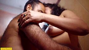 Horny Indian village bhabhi gets fucked doggy style in outdoor ranch sex