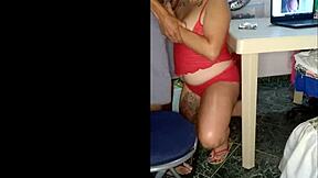 The brother discovered his Colombian sister's XXX photos and then passionately fucked her in a homemade interracial group session.