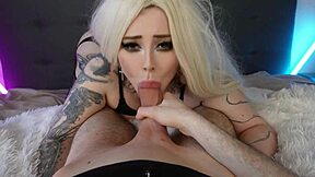 Hard Fucking My Step Sister In The Mouth Slobbery Blowjob Deep Throat