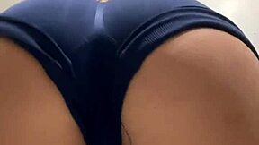 Hey, how does this 18 year old blonde with a big ass feel so damn tasty?