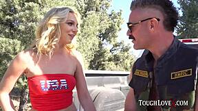toughlovex slut challenge features beautiful blonde tiffany watson in deepthroat doggystyle