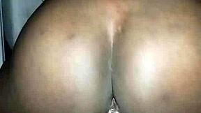 My sweet pussy riding BBC and taking that creampie deep inside my wet ebony hole