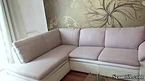 Oh man, I Tata Lilashi uh got fucked by German scout with my hairy fotze as teen 18+