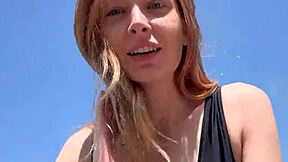 uh, tried prankin a stranger but it went wild, ended up fuckin her with spankin and lickin in homemade style, ya know