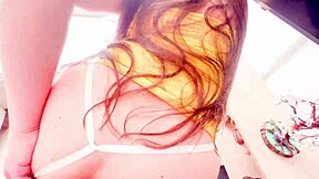 madrastra puta mexicana in usa plays the slutty employee role and lets her hijastro grope her for money