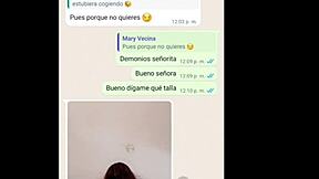 I fuck doña mary in doggystyle, bending over that latina milf ass