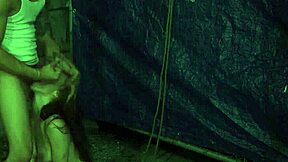 Deep throat fuck machine bondage xxx rough outdoor public orgy is intense 😱🔗