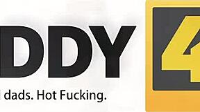 so this good-looking teen tastes the hard cock of her old boyfriend in a steamy threesome