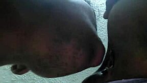 Whoa, cheating wife gets her ass rimmed and creampied by a friend