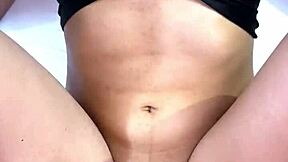 Petite tetona gets missionary pounding after school leading to creampie orgasm.