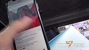 jessii van riva this teen 18+ girl enjoys sucking and riding cock in car during german casting pt 1 on wolfwagner com