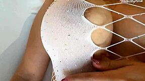 busty blonde latina slut, your big fantasy tits make me so horny i creampie you fast in dorm roommate sex