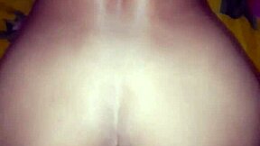 Delicious Colombian babe's big ass swallows that huge cock in homemade amateur action