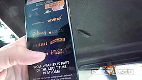 jessii van riva this teen 18+ girl enjoys sucking and riding cock in car during german casting pt 1 on wolfwagner com