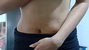 Feeling so drawn to this innocent girl's perfect tits on spy cam teen 18+.