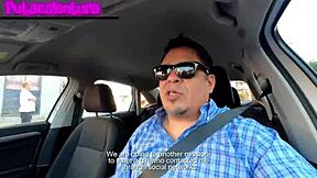 i'm in this casting from the car to the round couch with a passionate creampie as diabla, kissing that mature latina outdoors.