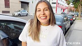 PUTALOCURA - TEEN 18+ ESPAÑOLA de ENORME CULO Zivanka ES PILLADA en la CALLE por TORBE!