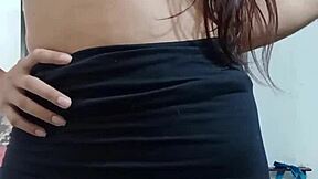 Feeling so drawn to this innocent girl's perfect tits on spy cam teen 18+.