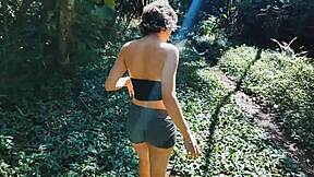 My hot stepdaughter kept teasing me in the woods, making me horny... I ended up taking the virginity of her tight ass! - vagninho and dutrasuraaa full on sheer com and xred