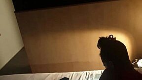 She stands tall as the mature fit mistress slowly undresses in a striptease.