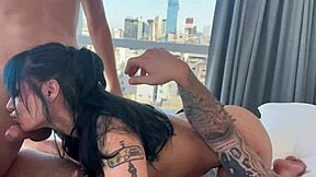 At the swinger party we traded two sluts and double penetrated their tight pussies and asses. The group orgy led to screaming orgasms and cumshots everywhere.