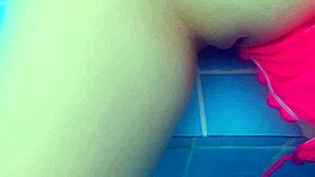 Can you handle risky public sex with a petite 18+ teen's tight wet pussy at the pool?