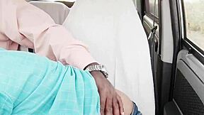 Teen big boobs college girl, why are you romancing with nabar uncle in the car using all that dirty talk?