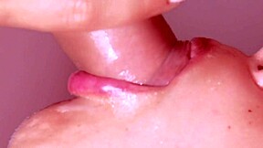 we record close-up blonde teen sex with creampie cum in mouth.