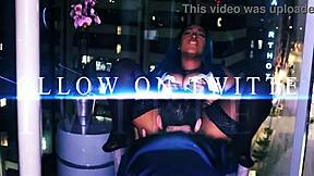 British Blonde Student Smoking Joi