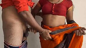 Watch this hottest indian couple in hardcore homemade sex with creampie and deepthroat!