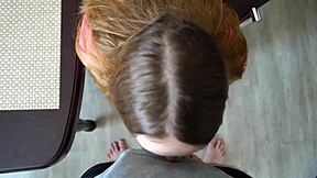 Petite European Girl Suggests Kitchen Blowjob And Doggystyle Sex