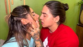 my step sister and her husband invite me to a family threesome to improve their relationship. he cums inside her and then in me, we get pregnant - naty delgado, cry duran, natalia garcia.