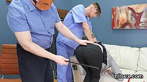 spicy teen was brought to anus madhouse for bizarre bdsm blowjob and hardcore treatment