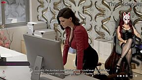 Ms Denvers Ep 63 - Passion In The College With Big Tits Milf Mother In Law And Young Student In Outdoor Public Cosplay Game