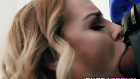 I crave my stepdad's big firm dick stretching my petite blonde body deeply.