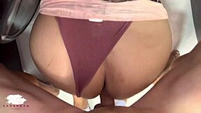 Chubby blonde rides young 18+ guy in laundry room sex 😏