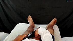 Fiquei excitado pensando na MINHA EX NAMORADA e bati uma punheta ficando com a mão toda gozada minha esposa não pode saber disso WATCH ON SHEER RED