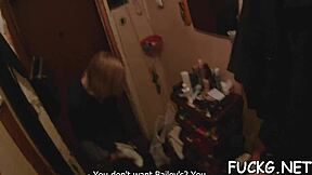 I can't believe this horny perv is bonking that tight pussy girl rough on webcam like that