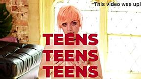 two british teen 18+s sucking cock at party with cum in mouth uh