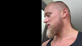 On fight day, the boxer passionately dominates his petite girlfriend with choking deepthroat and rough doggystyle sex.