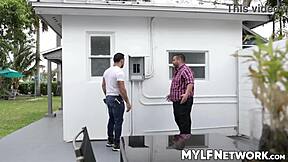 ivy secret craves a teen's big cock for creampie while ovulating but her husband hesitates