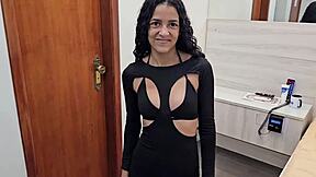 Talitinha tells JR Doidera, go ahead and fuck my ass as much as you want. It's my first time on the channel and I'm screaming in pleasure!