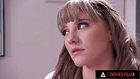 bratty student melody marks gags on teacher's monster cock in rough doggystyle and missionary fucking