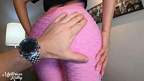 matou treino pra chupar pica with boquete babado and cum on leggings in gym fetish - mysteriouskathy