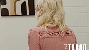 teen petite amateur blowjob pov hardcore small tits taboo reality kenna james ryan driller watching.