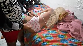 Intense Anal Passion With Blonde Teen Fuck Doll Masturbating And Taking It Deep In Bedroom