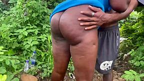 curvy ebony teen babe bends over for first time doggystyle banging in italian bedroom