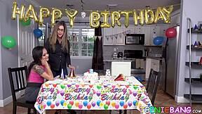 petite slut gives fellatio before giving her anal hole to big cock blowjob monster cock tattoo small tits