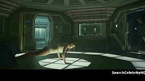 whoa, charlize theron looking stunning in prometheus 2012 scene! 😍