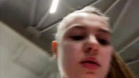 oh i masturbate so hard in the gym with my big natural tits bouncin everywhere til orgasm hits